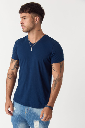 Remera Hombre Mc Bimeran Azul Marino Tascani