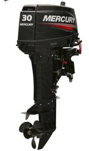 Imagem 7 de 9 de Motor De Popa Mercury 30hp 2 Tempos Partida Manual 2022