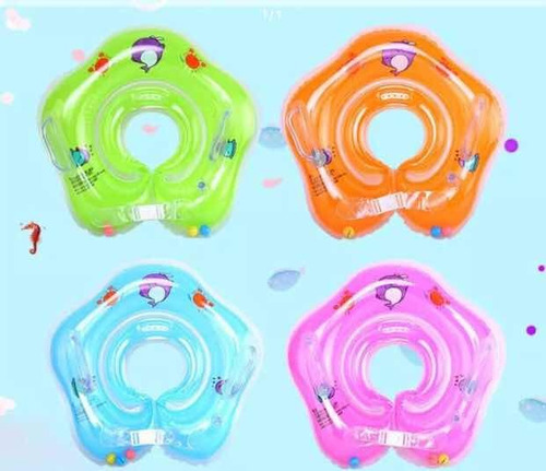 Imagen 2 de 5 de Flotador Para Bebé Cuello, Salvavidas Bebe, Flotador Bebe