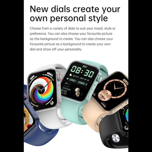 Fralugio Smart Watch Reloj Inteligente Iwo 7 Full Touch Ips
