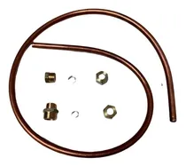 Comprar Kit Conexión Hogar + 1 Mt Caño Cobre 1\u002F4 + Tuercas + Virolas