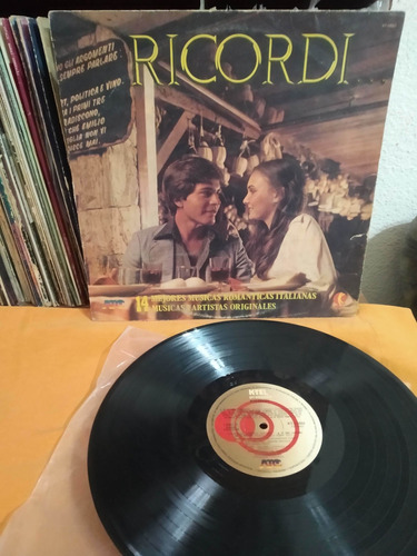 Ricordi 14 Mejores Músicas Italianas Vinilo Lp Sin Girar