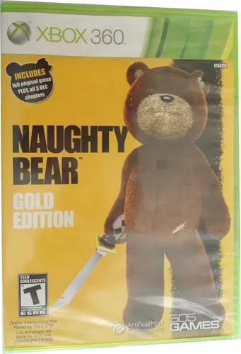 Naughty bear gold edition xbox 360 deals