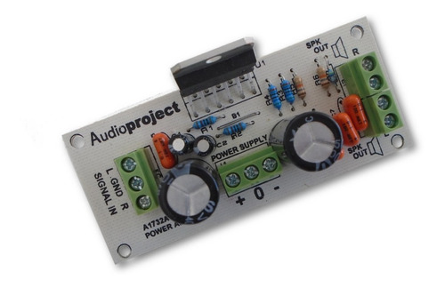 Imagen 1 de 7 de Modulo Amplificador Estereo 40+40 Watts - Audioproject
