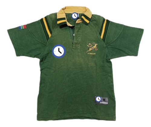 Camiseta Springboks Sudrafica Rugby Original Talle M Niños