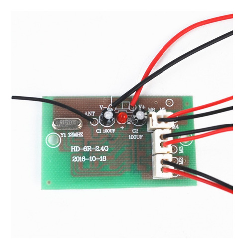 6ch Rc Controlador Remoto Con Receptor Para Rc Multir
