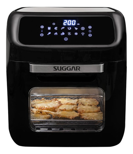 Fritadeira Air Fryer Oven 12 Litros Preto Suggar 127V