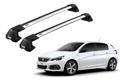 Barras Thule Peugeot 308 14-21 Tn / Edge Flush