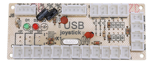A Placa De Control De Consola De Juegos Usb Arcade Joystick