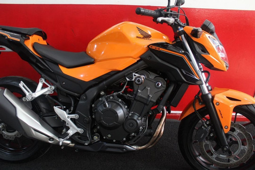 Imagem 9 de 11 de Honda Cb 500 F 500f Cb500f Abs 2019 Laranja