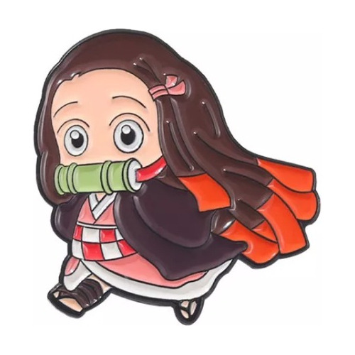 Broche Pin Metálico Anime Nezuko Demon Slayer