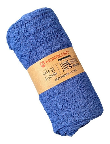 Manualidades Textil Gasa Color 5 Metros  Tonos Azules
