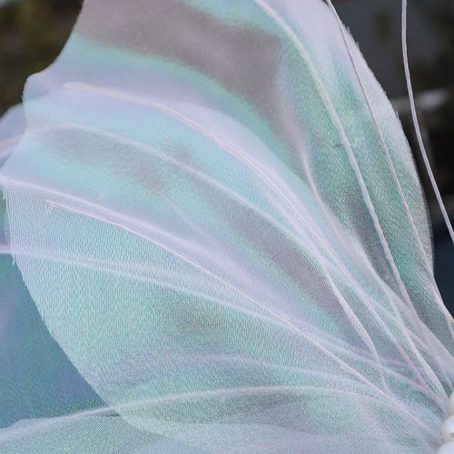 Mariposa Artificial De Hilo De Seda 3d Para Exteriores