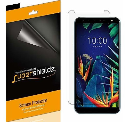 (6 Unidades) Supershieldz Diseñado Para LG K40 Protector De 