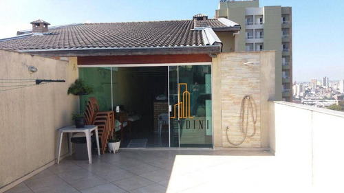 Imagem 22 de 28 de Cobertura Com 4 Dormitórios À Venda, 180 M² Por R$ 1.018.000,00 - Campestre - Santo André/sp - Co0119