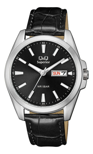 Reloj Para Hombre Q&q Superior S284j312y Negro