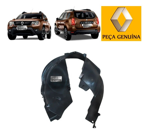 Parabarro Dianteiro Esquerdo Duster 2015 Acima 638417388r 