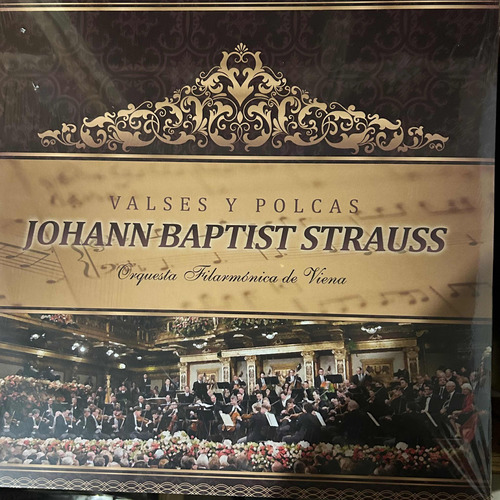 Disco Vinilo Nuevo Valses Y Polcas Johann Baptist Strauss