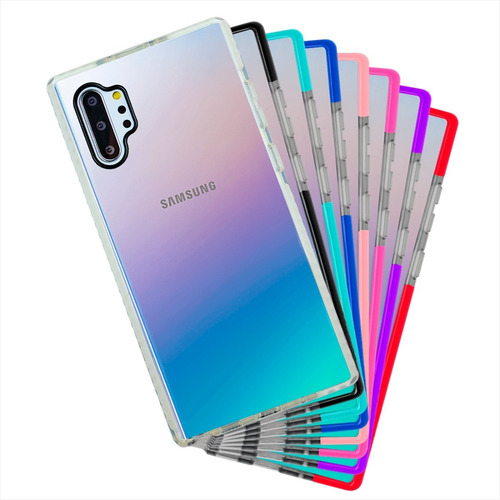 Funda Para Galaxy Note 10 Plus Orilla Reforzada Antigolpes