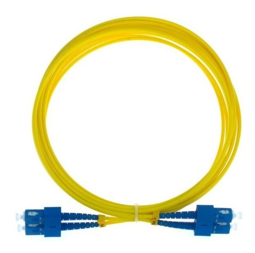 Patch Cord Fibra 09/125 Sc/upc-sc/upc Duplex 1 Mts/2,0mm