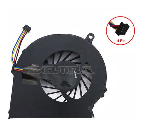 Ventilador Hp Pavilion 2000 1000 450 455 Cq45 4 Pines