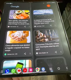 Samsung Galaxy Fold 3. Estética 8.5/10 Solo No Activa Wifi