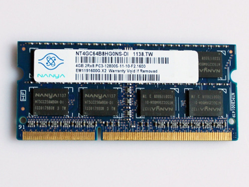 Memoria Ram Portátil Ddr3 4gb 12800s (1600mhz)