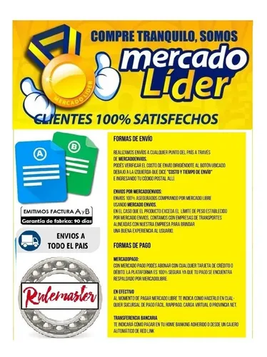 Ruleman Rodamiento Rodillos Cónicos 30206 (30x62x17.25)