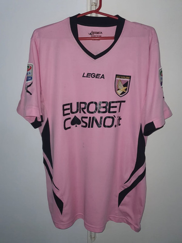 Camiseta Legea Palermo Italia 2011 Utileria #3 Silvestre 