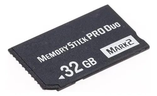 Ms Memory Stick Pro Duo Mark2 De 32 Gb Para Psp 1000 2000