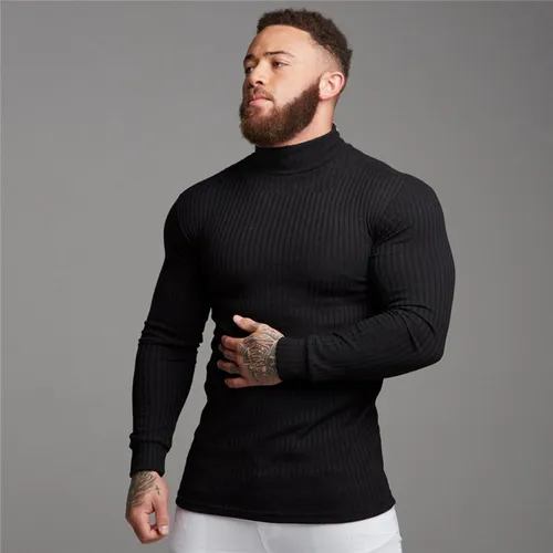 Sueter masculino hotsell com gola alta