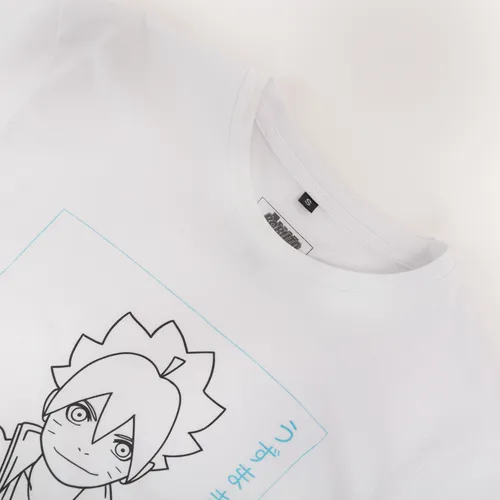 Polera Boruto Izumaki Blanco
