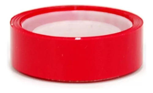 Fita Adesiva 12mmx10m Eurocel Durex Colorida Cor Vermelha