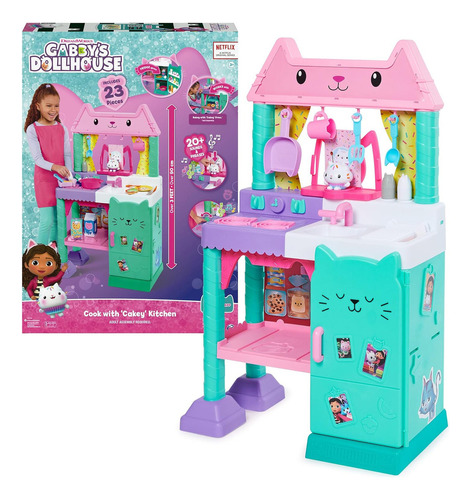 Gabby's Dollhouse, Juego Cocina De Pastelillo Multicolor