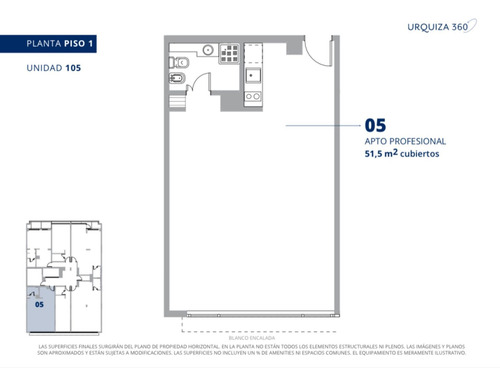 Imagen 14 de 28 de Monoambiente De Pozo Amenities Villa Urquiza