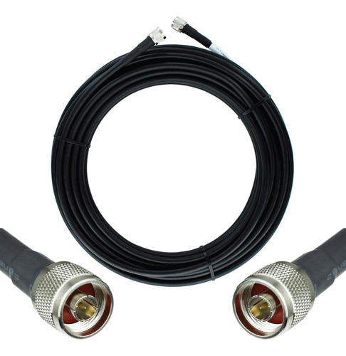 Bolton400 50 Ohmios N-macho A N-macho Cable Coaxial Negro - 