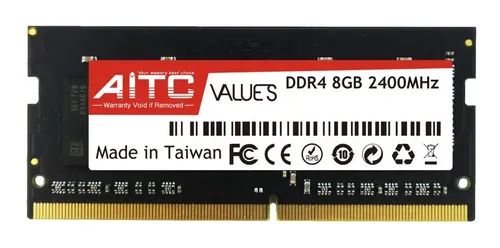 Memoria Ram 8Gb Ddr4 2400Mhz 1.2V Sodimm Aitc Aid48G24C75Od