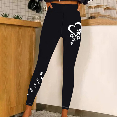 Leggins Elásticos De Yoga Para Mujer Con Estampado 3d Fitnes