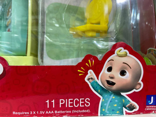Imagen 4 de 5 de Casa Cocomelon Interactiva 11 Piezas Tienda Física
