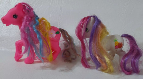 Little Pony Hasbro 2006 Y Otro Fucsia Precio X Los 2