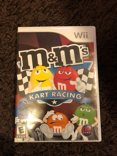 Video Juego Wii M&ms Kart Racing Seminuevo