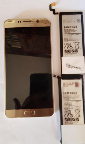 N920f Note 5 Completo Frontal Inoperante C/ 2 Baterias Usada