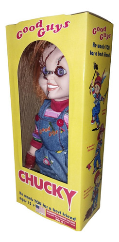 Figura De Acción Chucky Malo Con Luz Y Sonido C/caja+ Envio