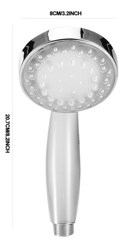Rociador De Ducha Led Colorido Con Temperatura De Cabina