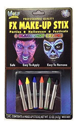 Fx Make-up Stix - Colores De Luz Negra