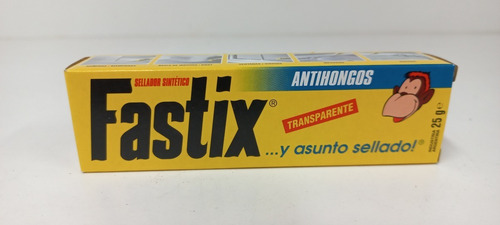 Imagen 7 de 7 de Sellador Sintetico Fastix Antihongos Transparente De 25 Grs