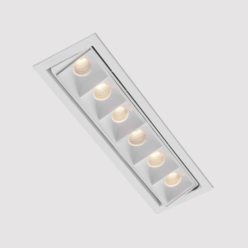 Kit 4 Spots Led Picco 34° 6 Focos 2700k 14w Bivolt 4583 Abs