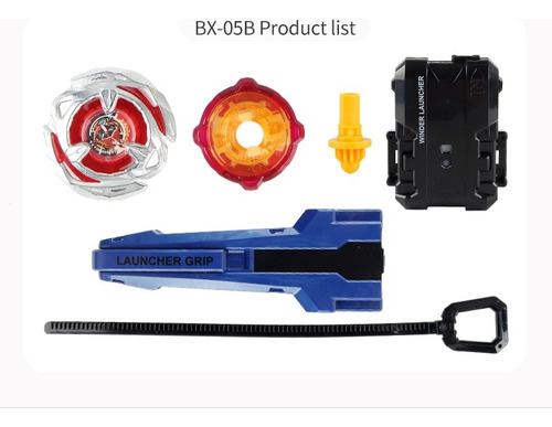 Beyblade X Bx-05 Wizard Arrow Con Lanzador Y Launcher Grip