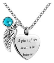 Comprar Colgante Charmsstory Corazón Cremación Cenizas Urna