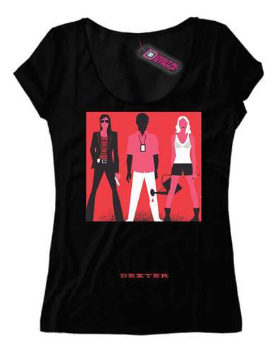 Remera Mujer Dexter Serie Tv S23 Dtg Premium